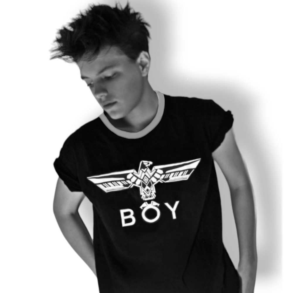 Boy London Black Silver Classic Tee
